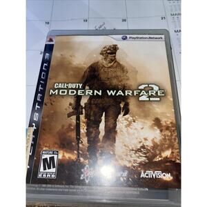 Call of Duty: Modern Warfare 2 (Playstation 3, 2009) w/ Manual Complete | Tested